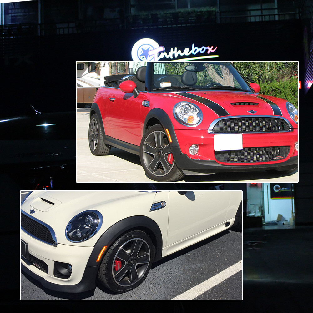 4x For Mini Cooper R55 R56 R57 R58 R59 R60 R61 Front Rear LED Side Marker Lights