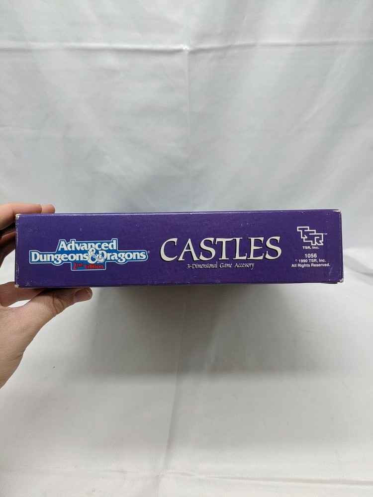 **EMPTY BOX ONLY** Advanced Dungeon And Dragons Castles 2nd Edition TSR 1990