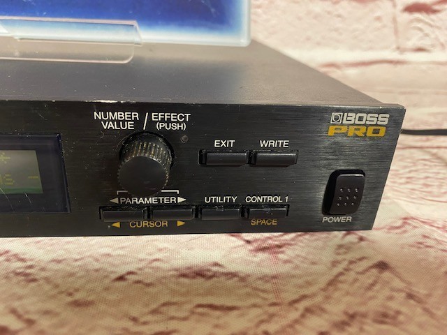BOSS Pro SE-70 Super Effects Processor very fast ship from japan with adapter