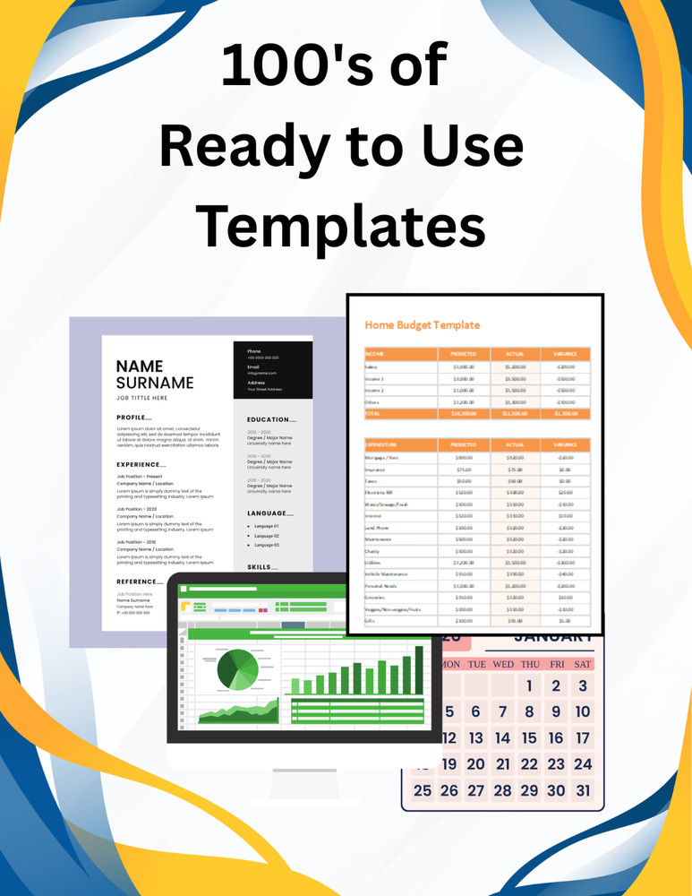 Open Office Software Suite for Windows - USB - Word Processing - Home & Office