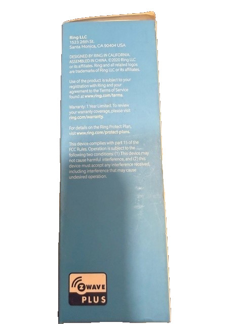 Ring Contact Sensor, Wireless Sensor for Ring Alarm