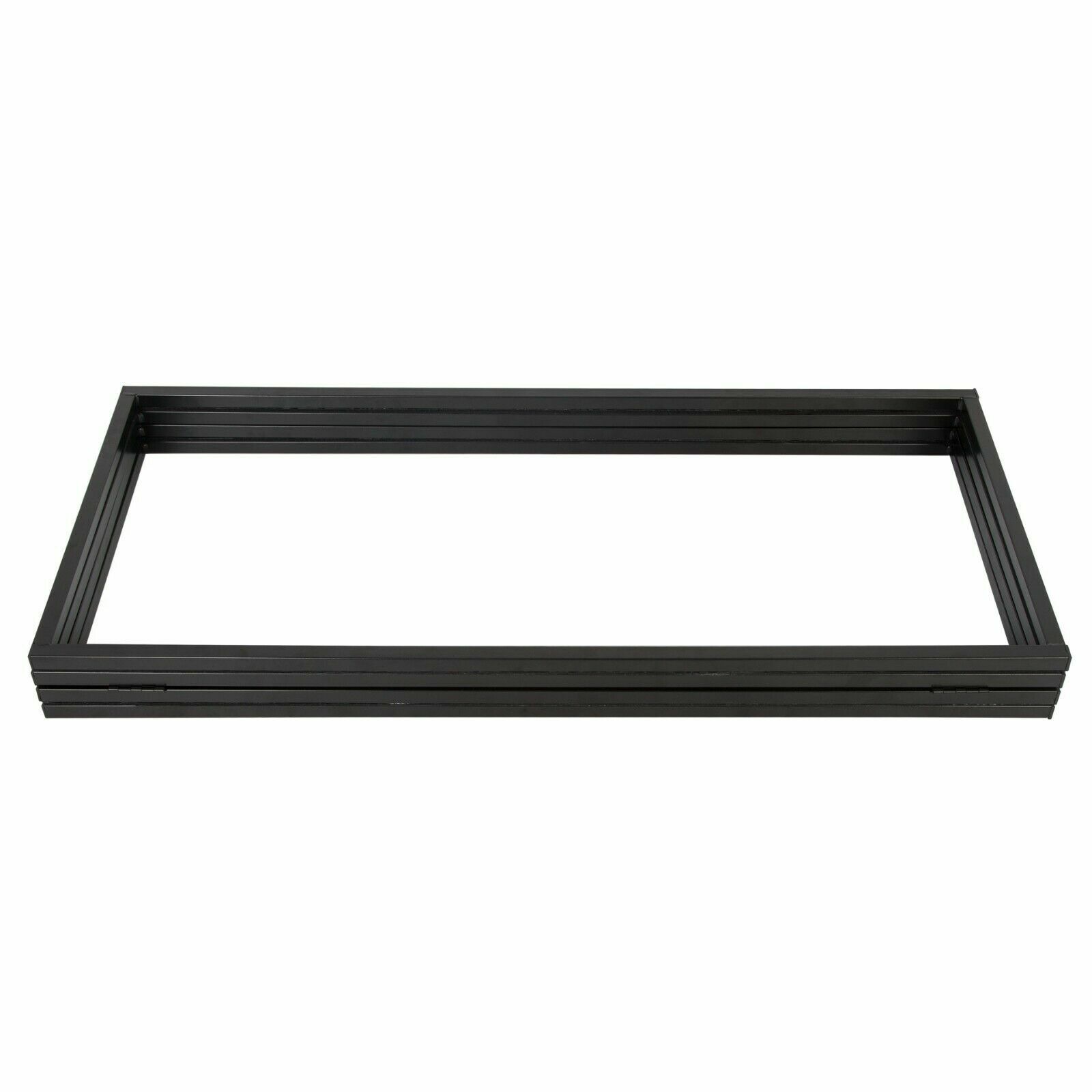 DJ Foldable Facade Portable Event Metal Frame Booth Panels Black+White Carry Bag