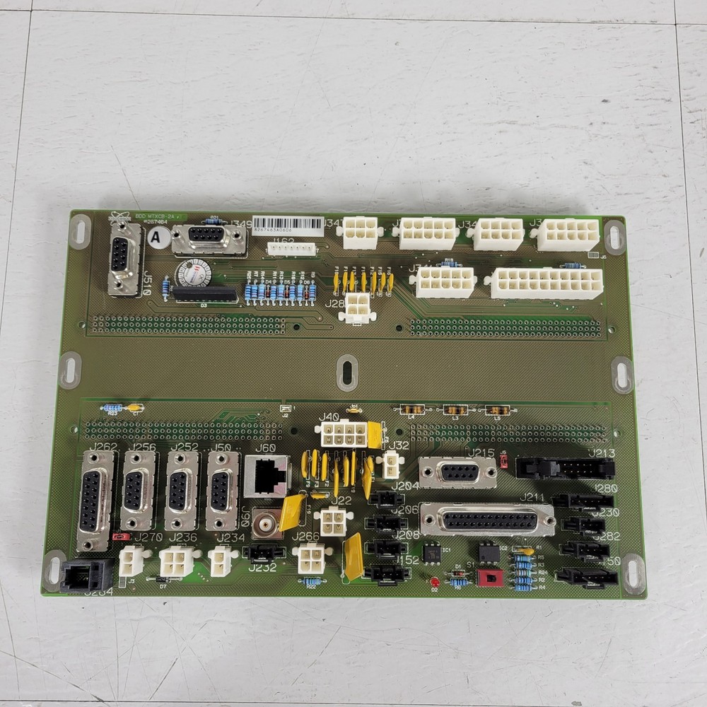 Bruker MTXCB-2A 267464 Backplane Board Interconnect Power Data Distribution PCB