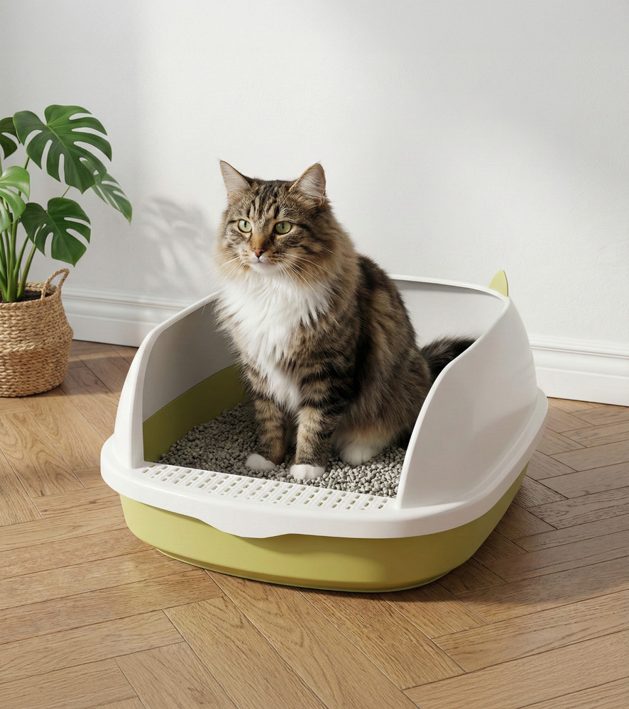 Cat Litter Box Easy Clean 20L