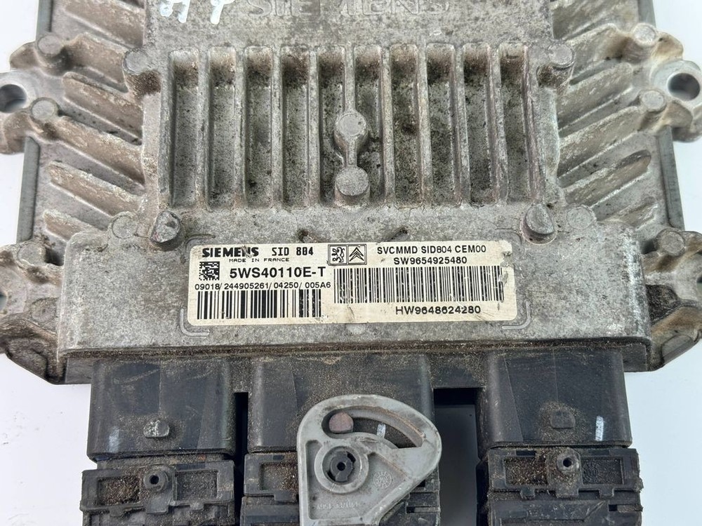 Citroen C3 2006 Engine Control Unit/Module 9654925480 kW BVV2836