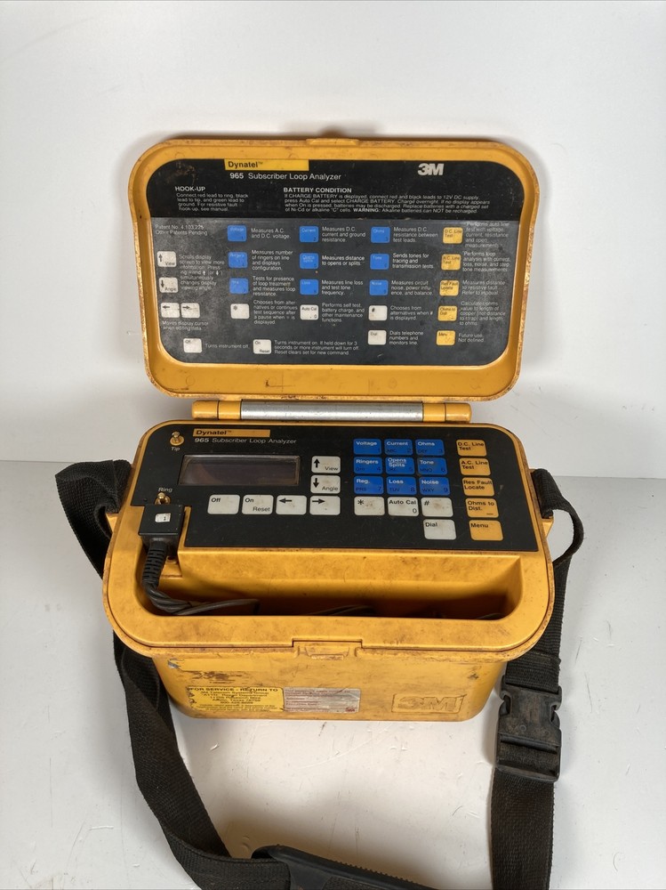 Dynatel 3M 965 Subscriber Loop Analyzer Test Set