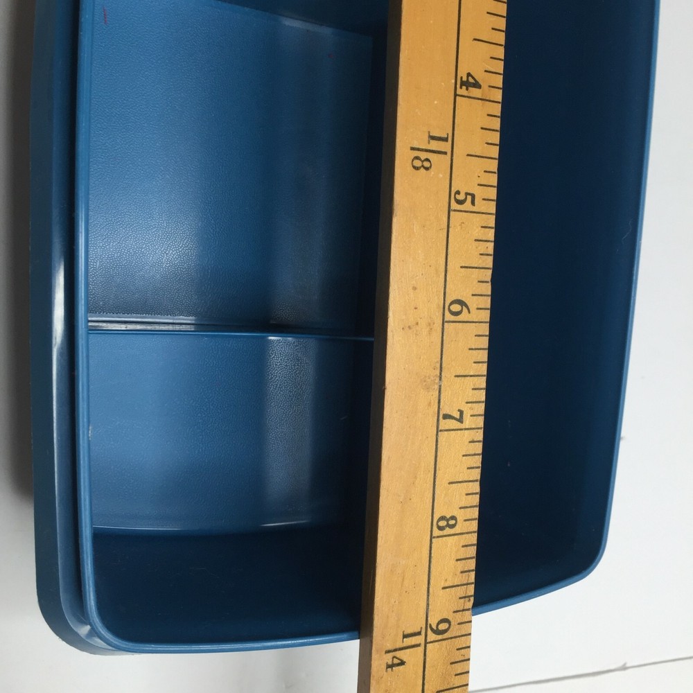 Vintage Tupperware Tuppercraft Rectangle Food Container Box Storage Organizer