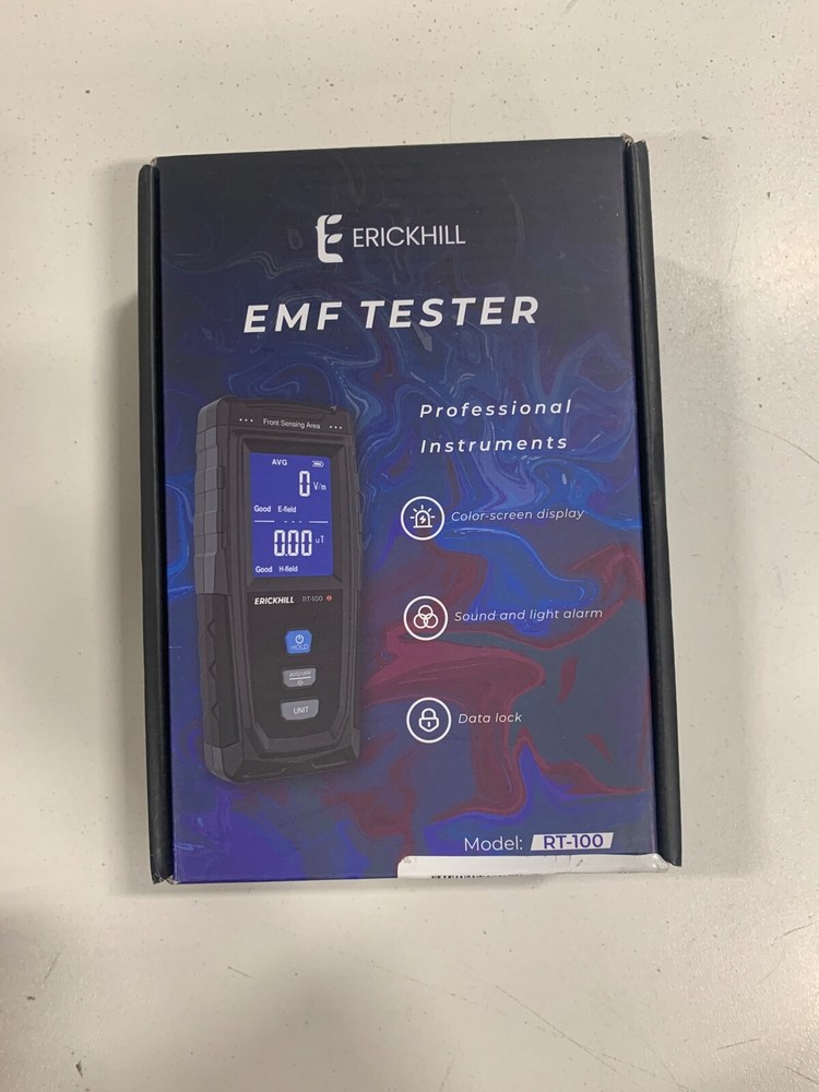 Erickhill EMF Tester Professional Instruments - Model:RT-100