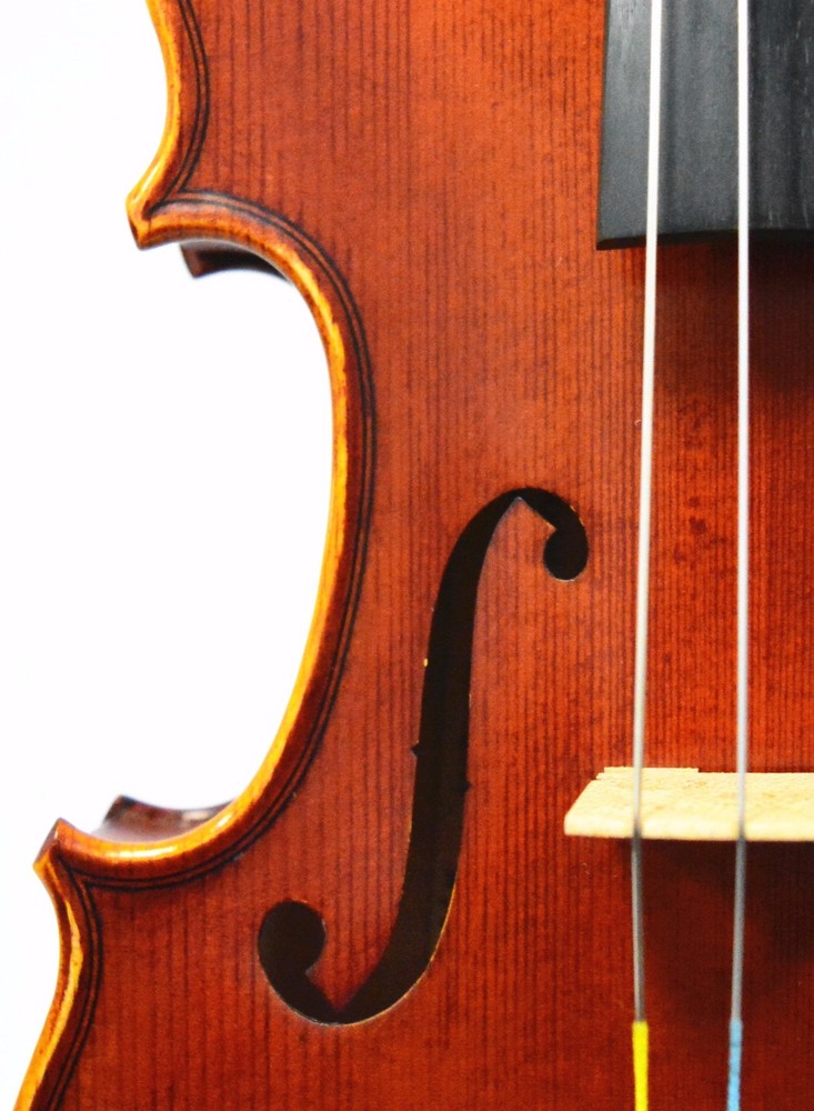 ADVANCED 1/4 SIZE VIOLIN,DOMINANT STRINGS+ ABS HARD CASE + BOW, NEW