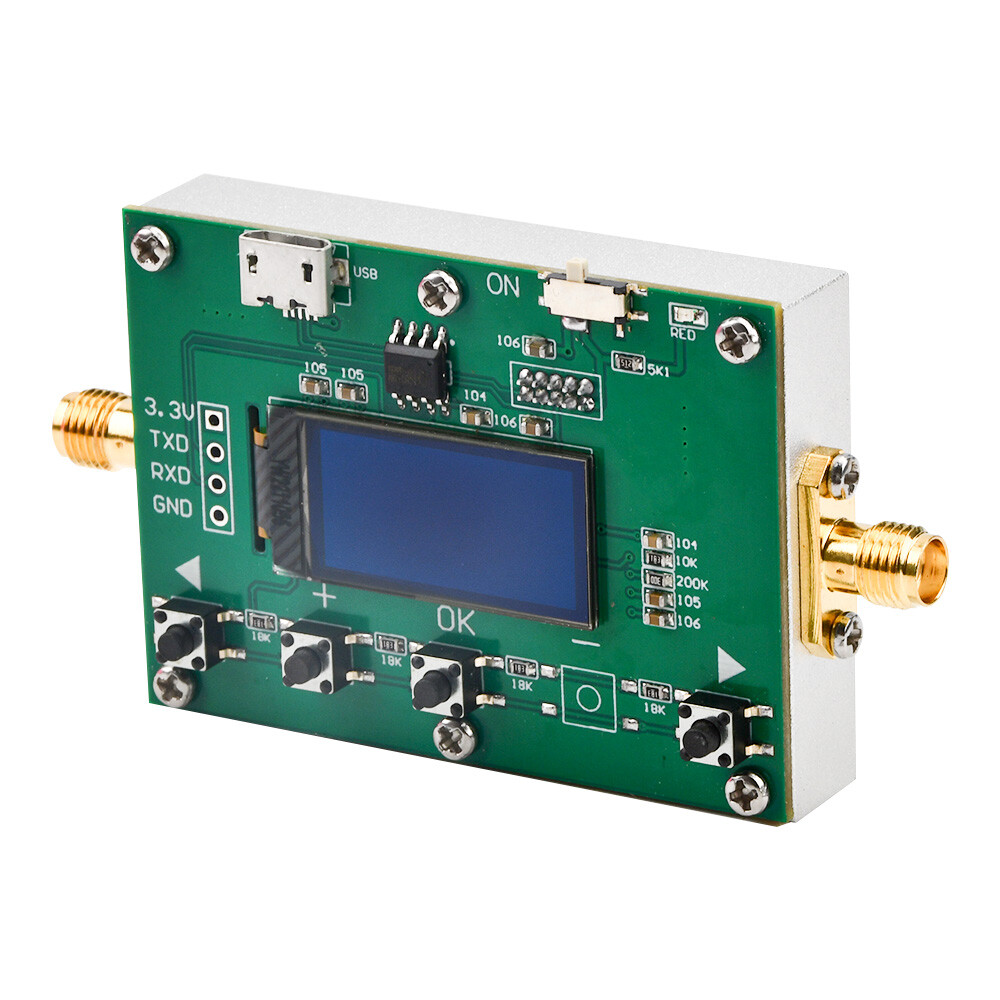 Digital Attenuator 30DB Step 0.25DB OLED Pogrammable Attenuator Module 6Ghz RF