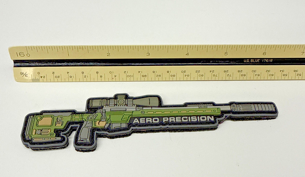 Aero Precision Green Rifle Morale Patch 2023