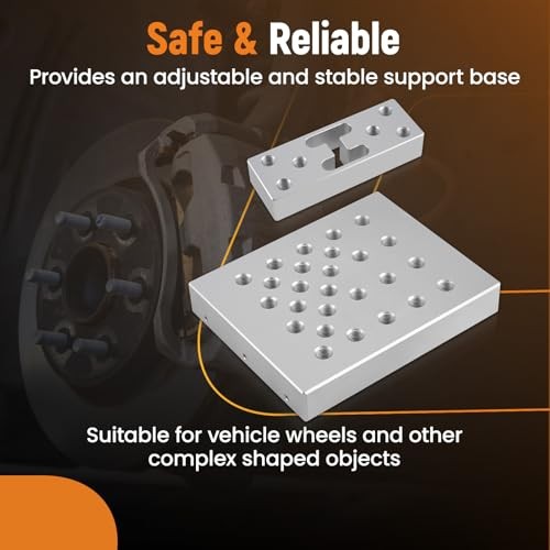 maXpeedingrods Universal Drill Press Support Plate Tool Set, 30 Ton Base Hub