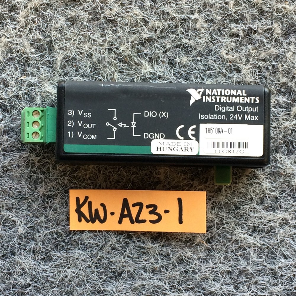National Instruments NI SCC-DO01 Digital Input Isolation 24V