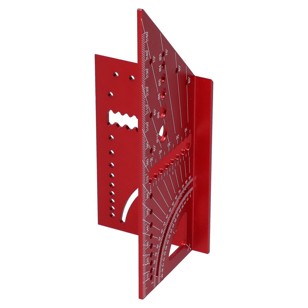 3D Mitre Angle Measuring Tool Square Size Measure Ruler Multifunctional