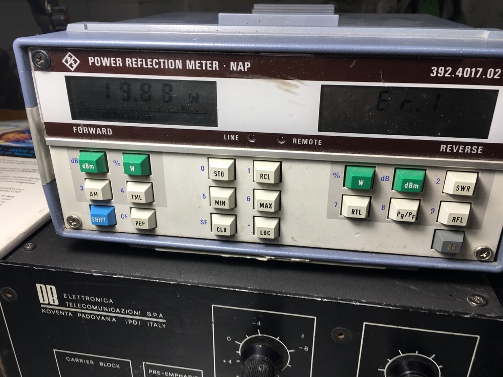 RF Broadcast Professional DB ELETTRONICS 250 Watt FM Amplifier Wide Band CARD