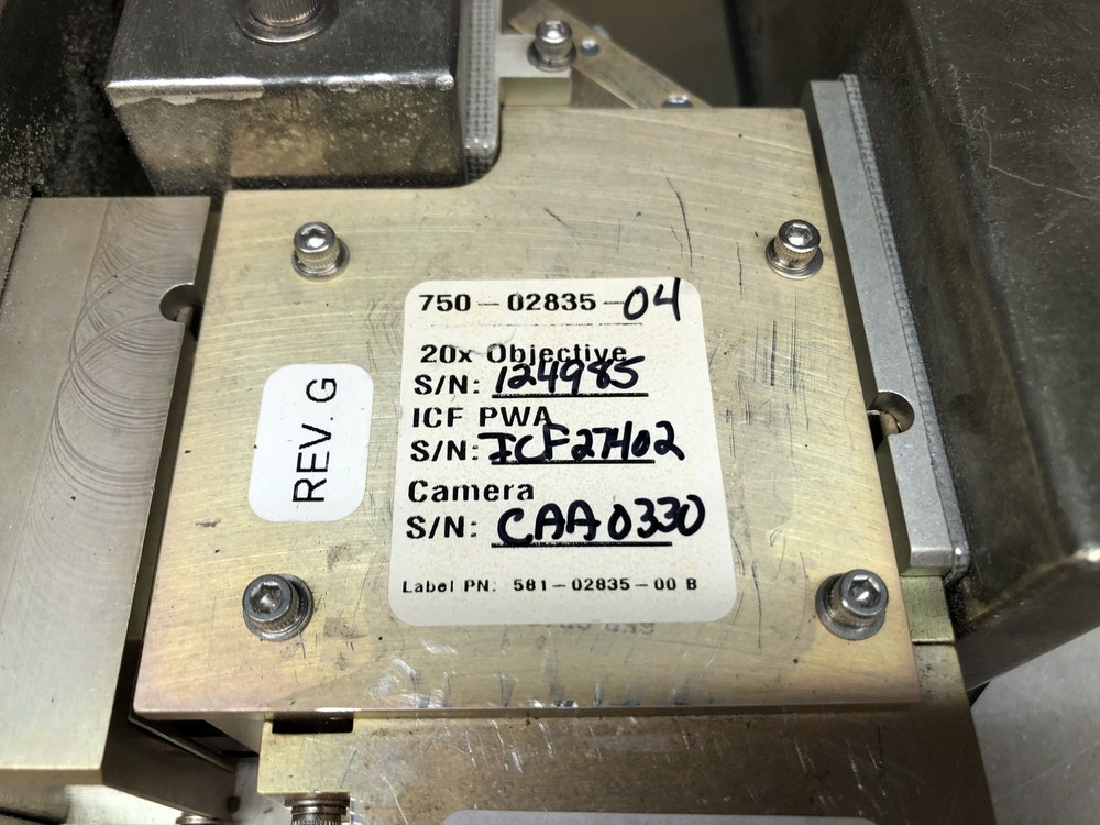 Custom Optics Platform Tri-Split Laser Optics 750-02151-01 20X Objective ICF PWA