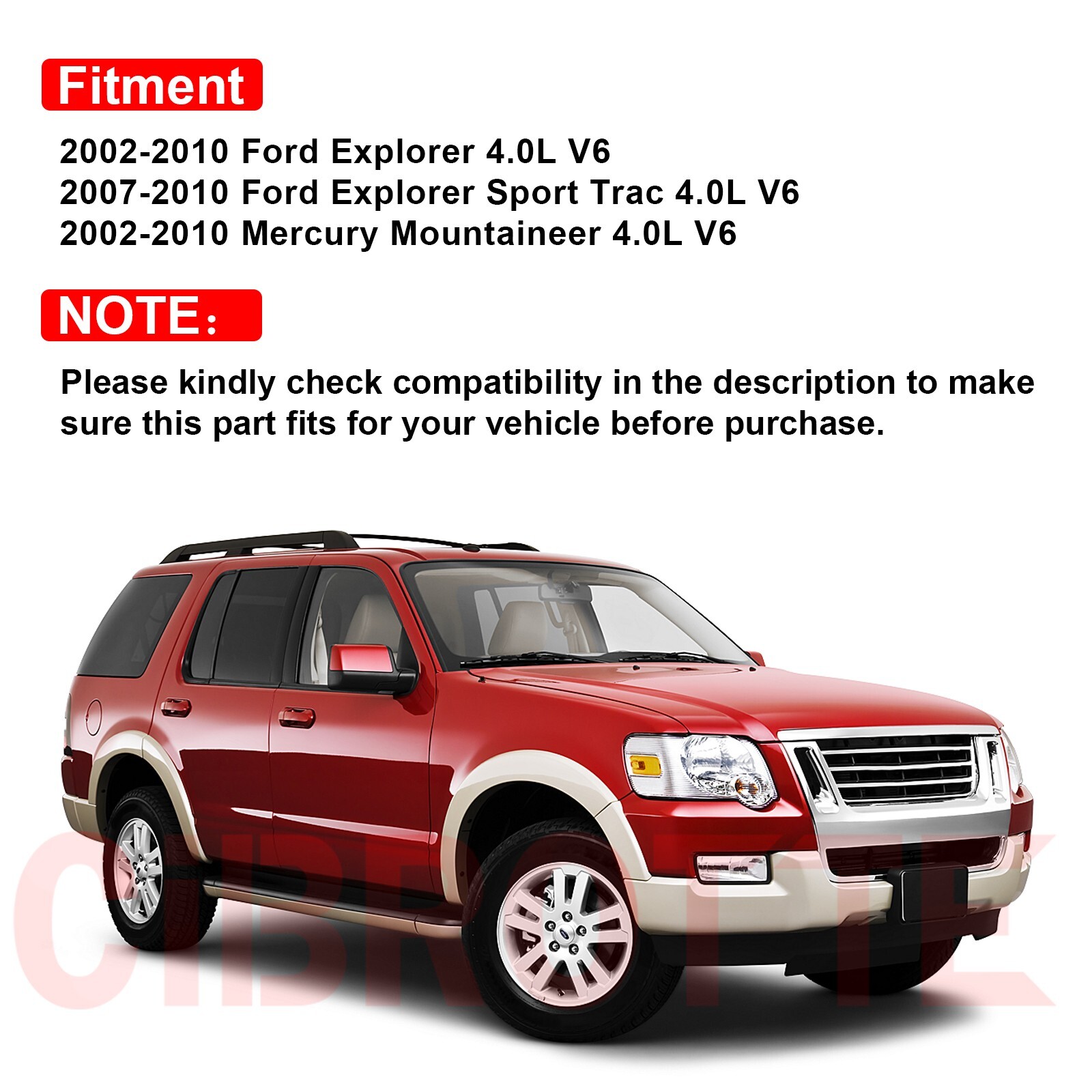 Upgrade Aluminum Thermostat Housing for 2002-2010 Ford Explorer Mountaineer 4.0L