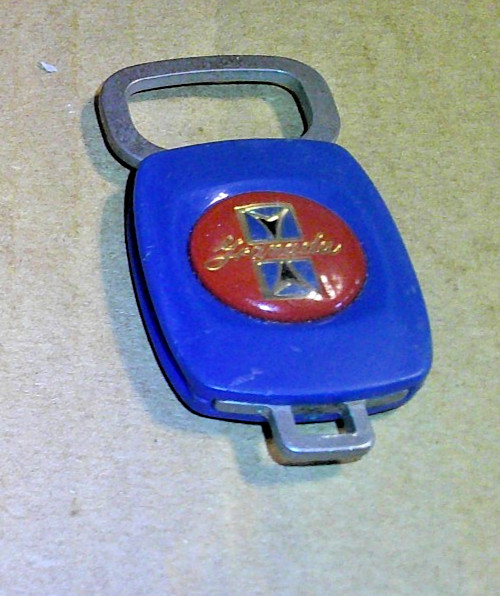 three original vintage auto keychains GRANADA.................A