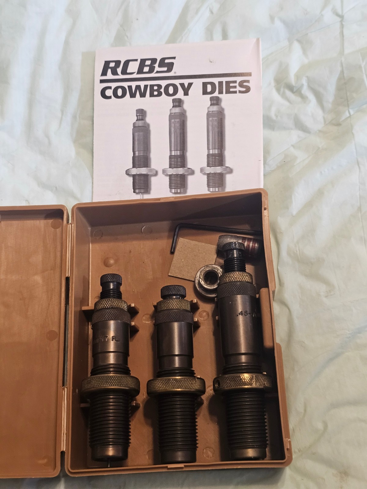 RCBS 45-70 GOVT Cowboy Three Die Set Reloading