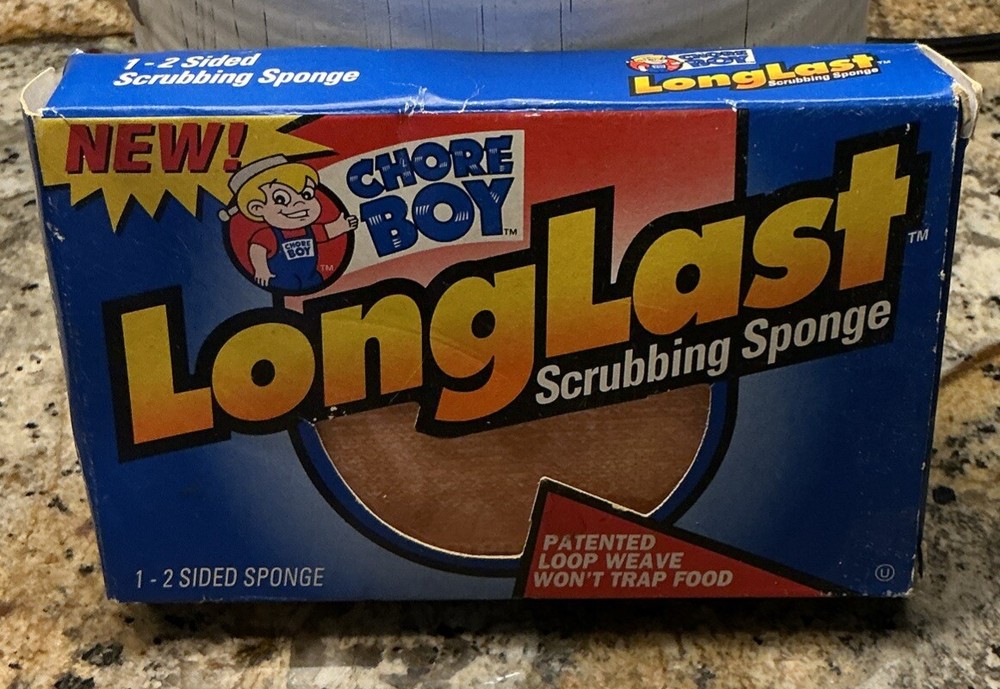 Chore Boy Long Last Scrubbing Brush