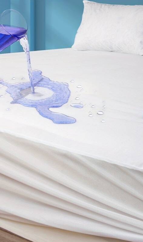2 pack Queen Size Fitted Mattress Protector Cover Fabric Soft & Waterproof