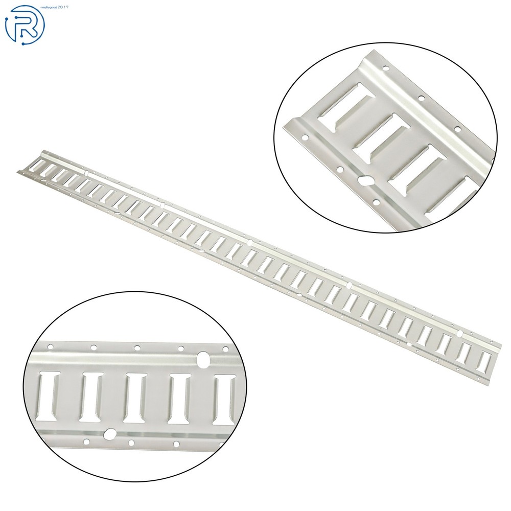 New Steel E Track Tie Down Rail Kit Silver Galvanized 24 Pack 5' Secure Cargo