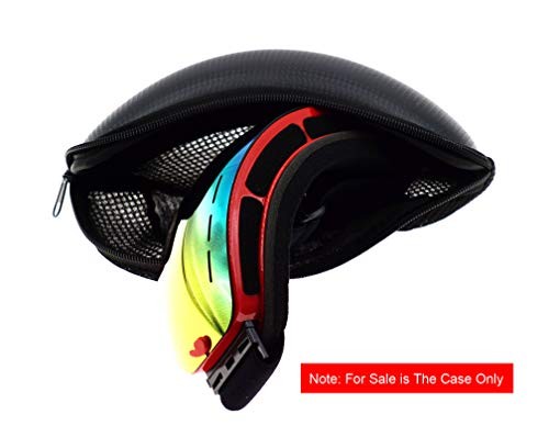Ski Snowboard Goggle Case Goggle Hard Protective Carrying For Spherical Lens