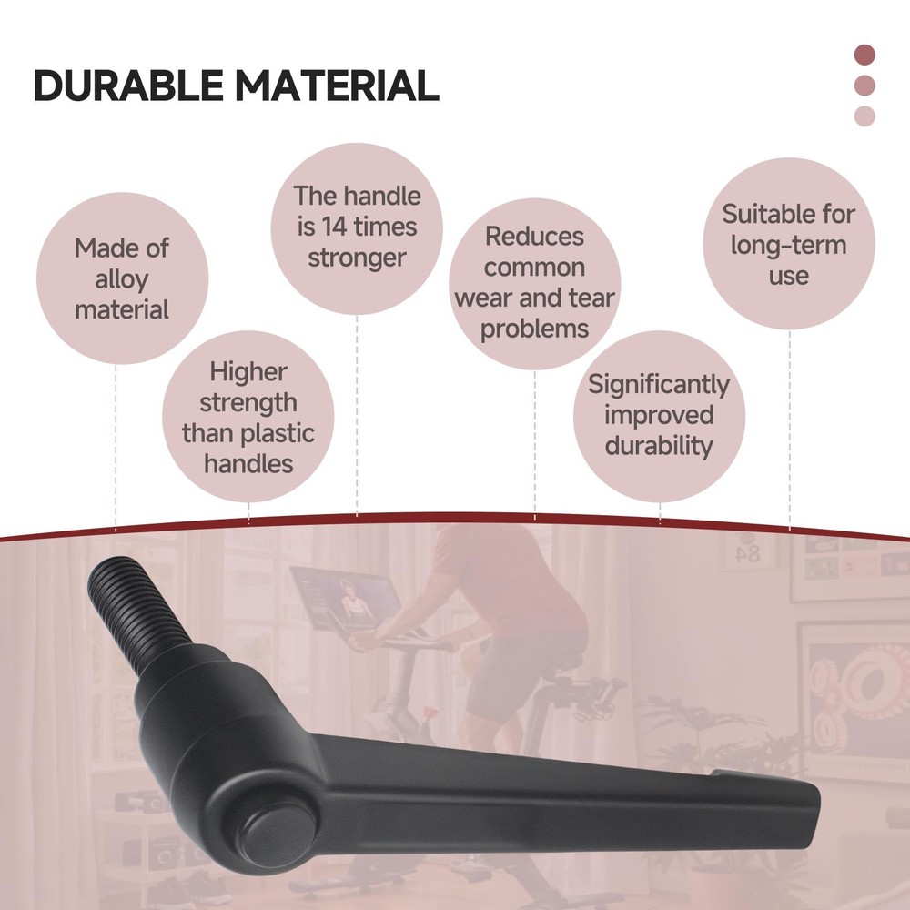 For Peloton Seat and Handlebar Height Adjustment Handle Replacement Compatible E
