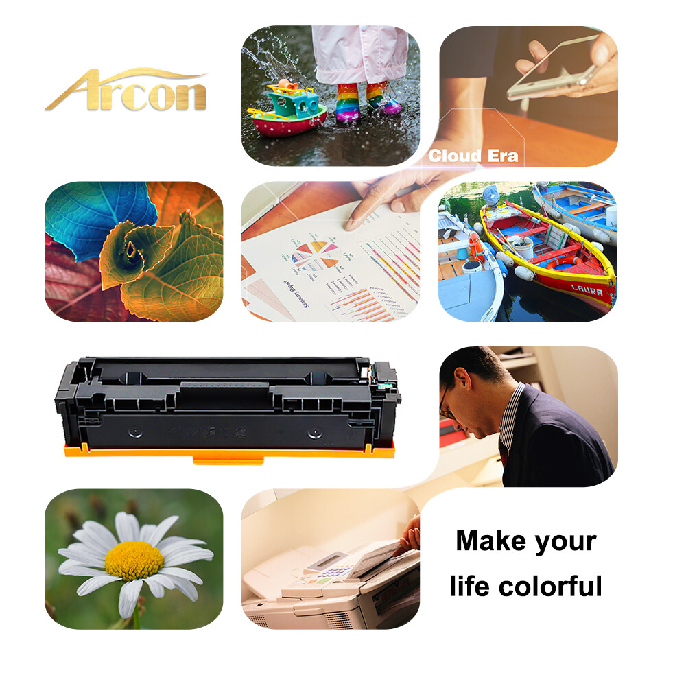 WITH CHIP W2110A For HP 206A Toner Black Color LaserJet Pro M283fdw M283cdw M282