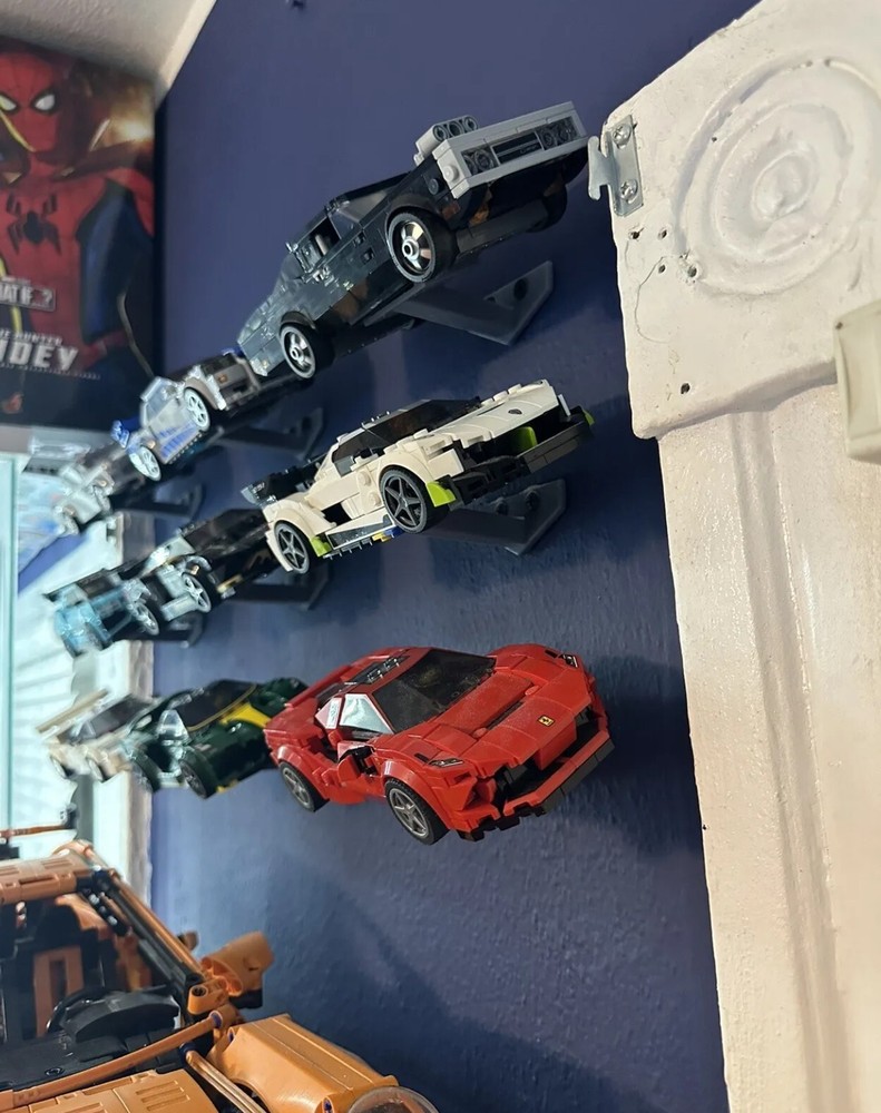 Lego Speed Champions Wall Mounts (3 Count)