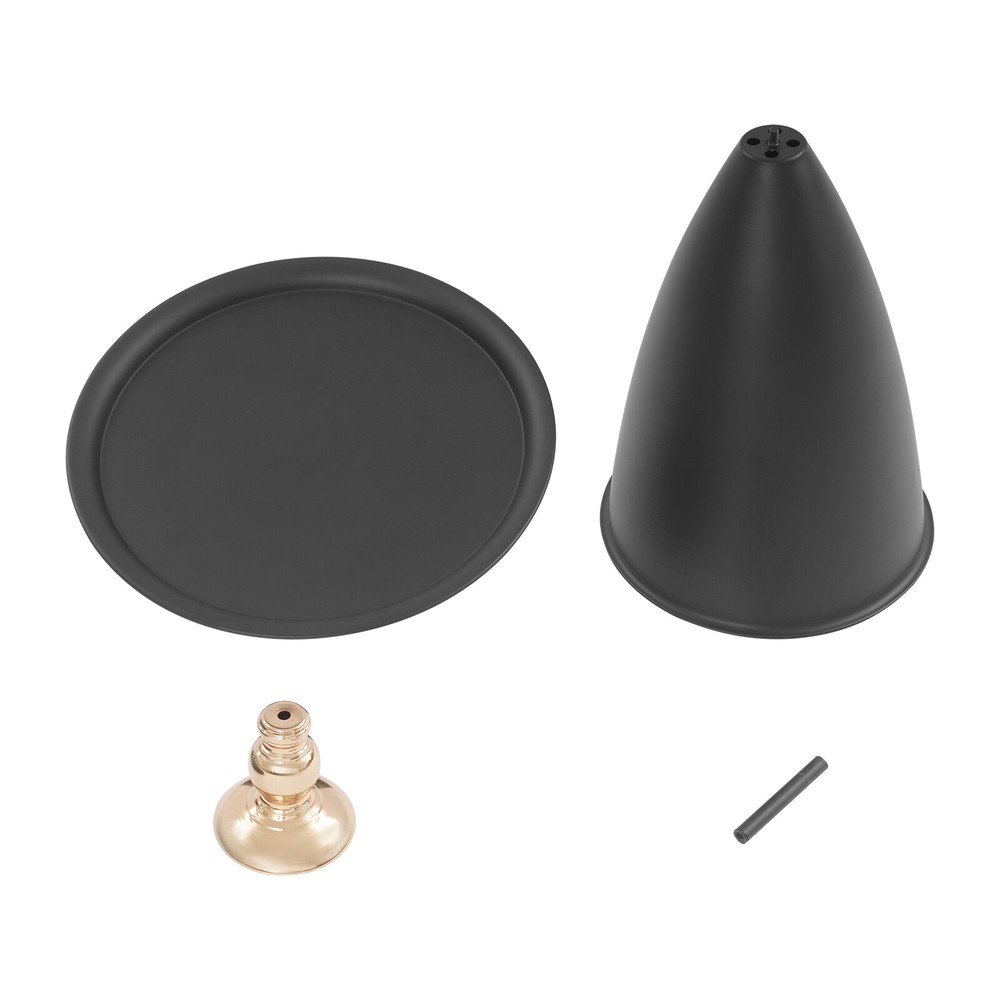 Small Round Side Table, Iron Side Table for Small Spaces, Modern Couch End Table