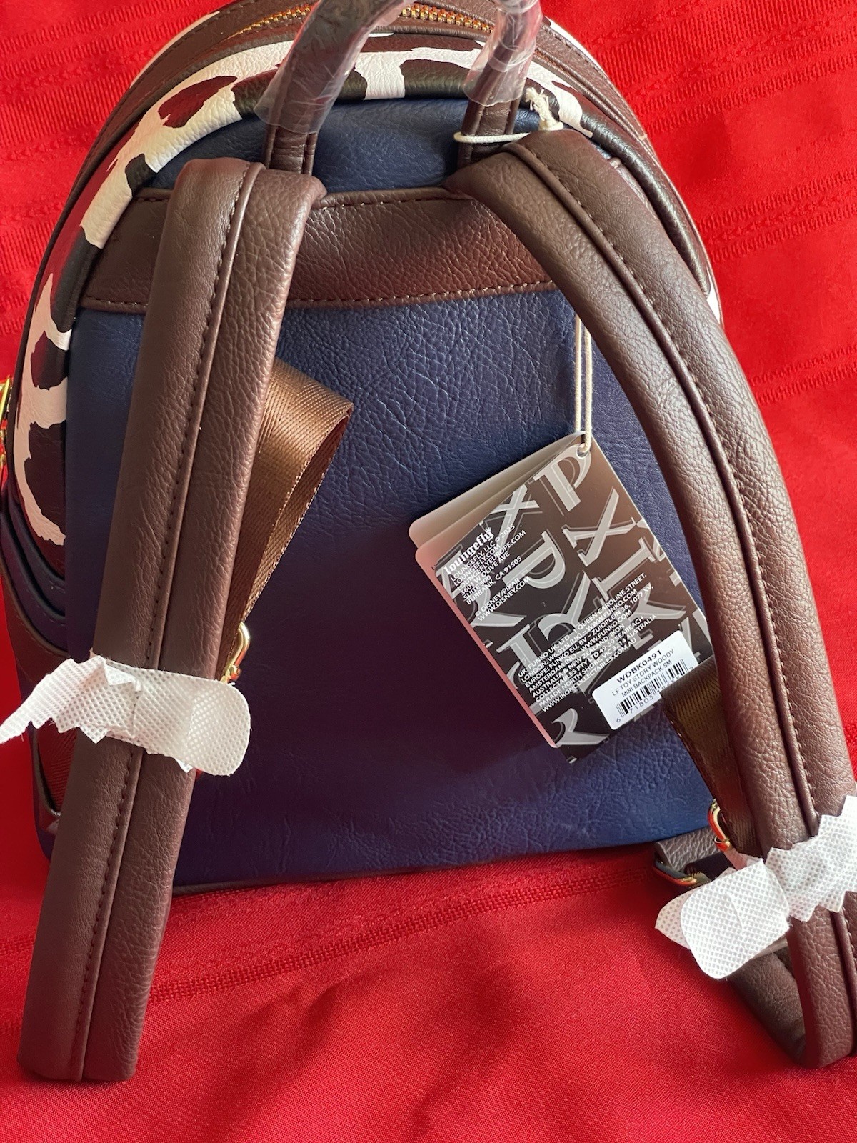 Loungefly Disney Pixar Toy Story Woody Sheriff Mini Backpack – Used