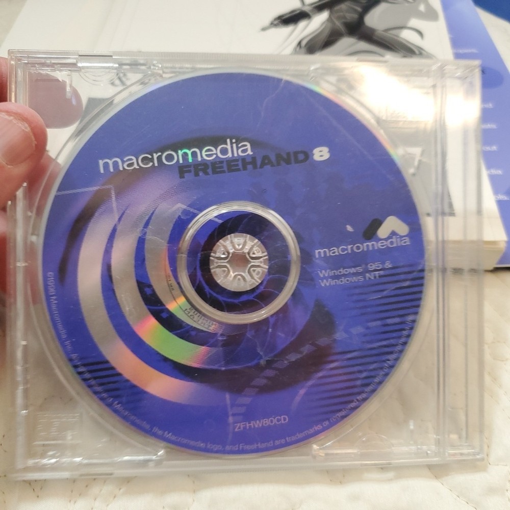 Macromedia Freehand 7 Microsoft Windows 95 Windows NY Complete