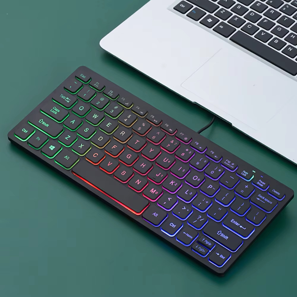 Portable Wired Keyboard Laptop Mini Keyboard Computer External Keyboard Computer