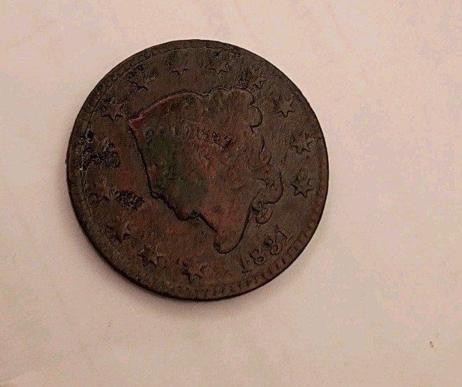 1831 Large Cent Penny