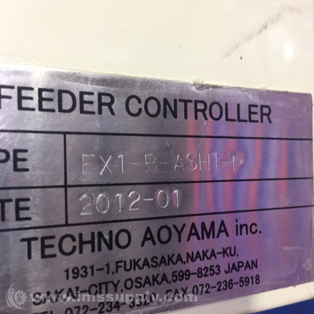 Techno Aoyama FX1-B-ASHT-P Feeder Controller FNIP