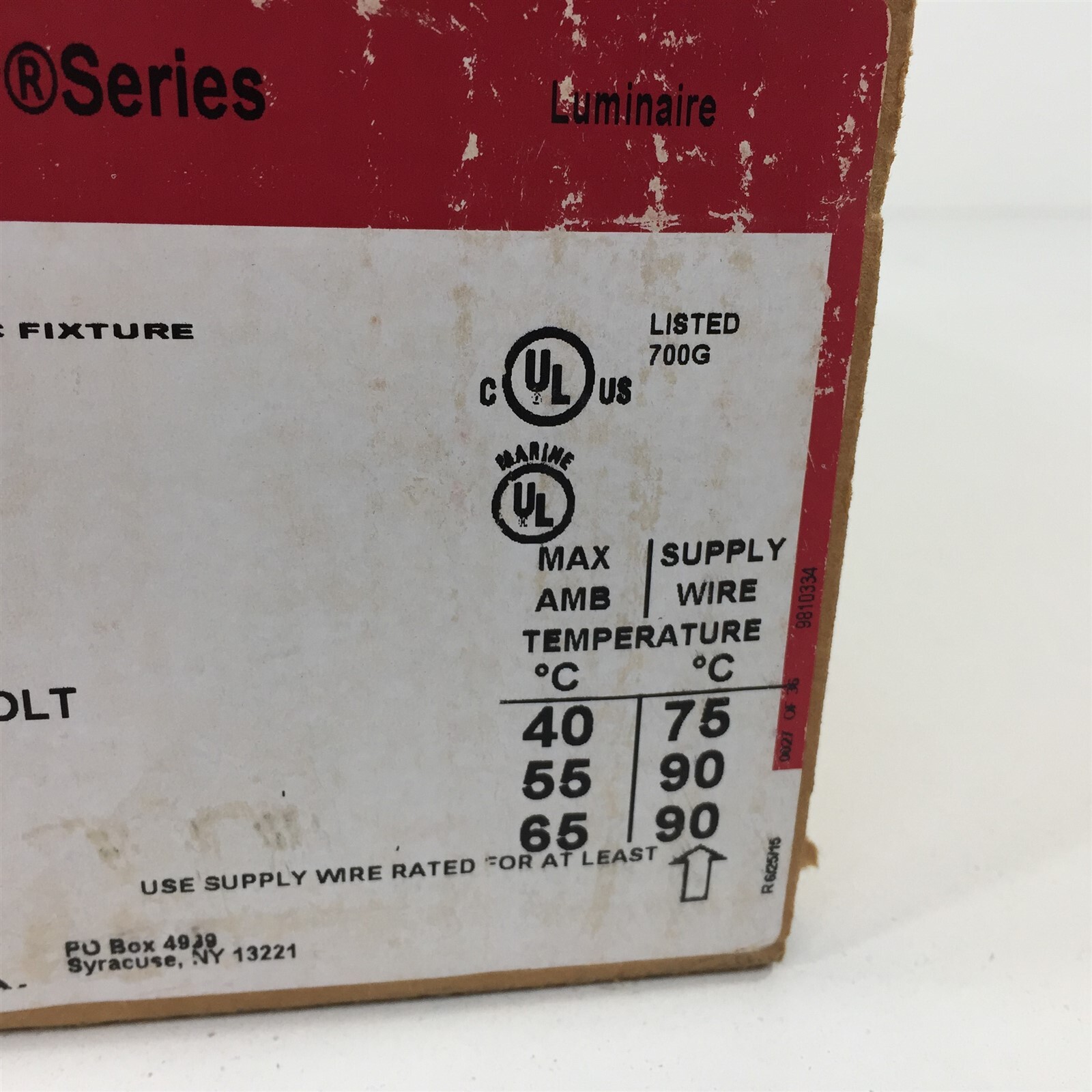 Crouse Hinds Eaton VMV7L2A/UNV1 LED 59W Hazardous Location Fixture