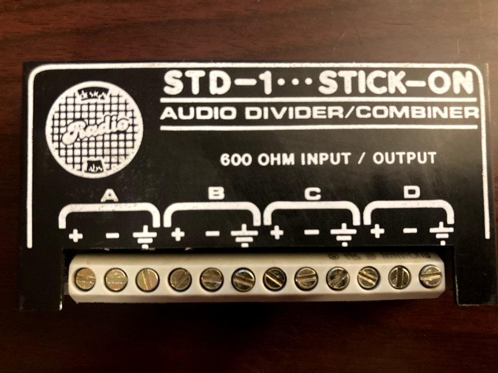 Radio Design Labs STD-1 Audio Divider Combiner 600 ohm RF Filter