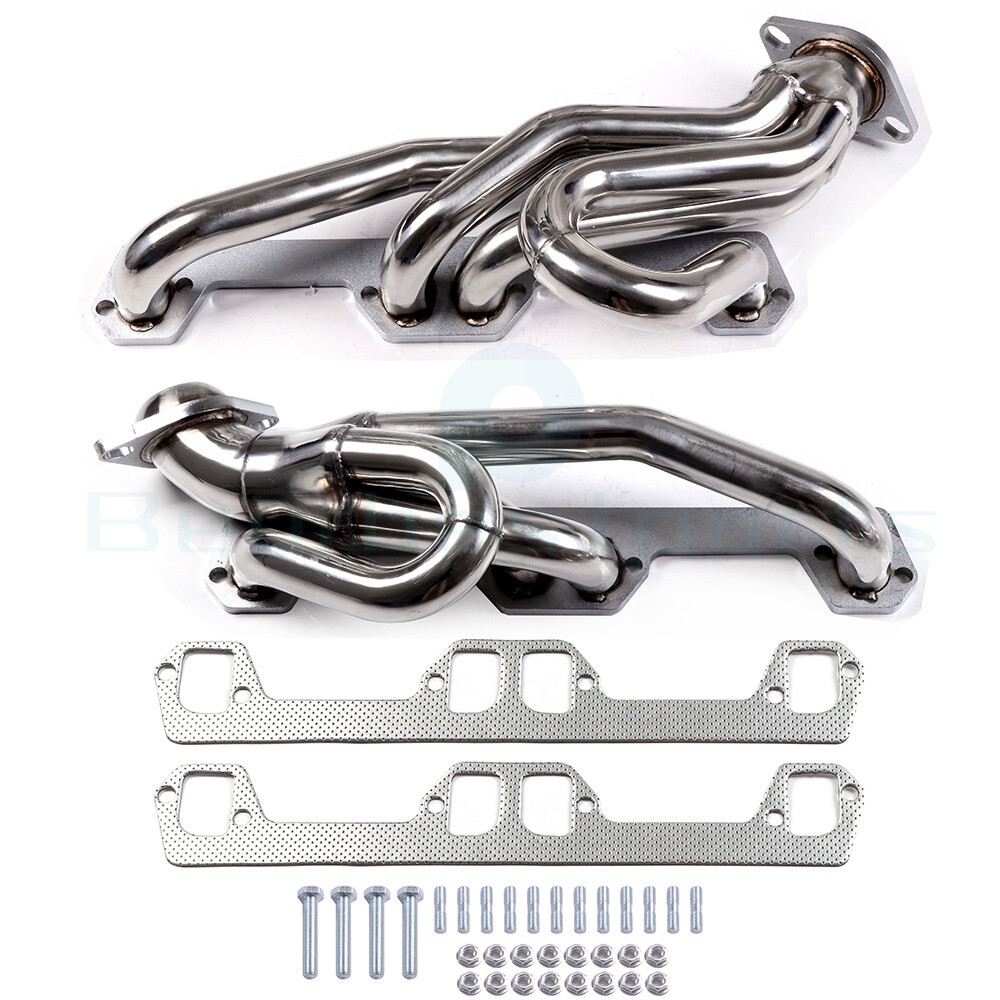 STAINLESS HEADER For 94-03 DODGE RAM DURANGO/DAKOTA 5.2/5.9 V8 EXHAUST MANIFOLD