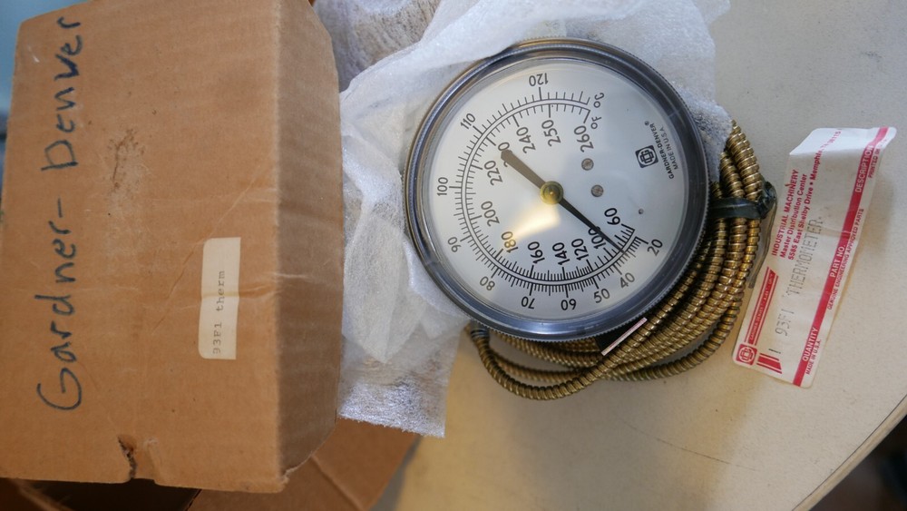 New Gardner-Denver 93F1 Thermometer  *