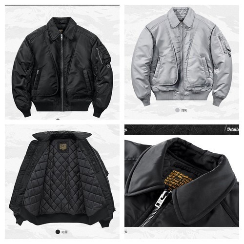 Turn-down Collar Cotton Jacket Winter Thickened Pilot Jacket Loose Coat