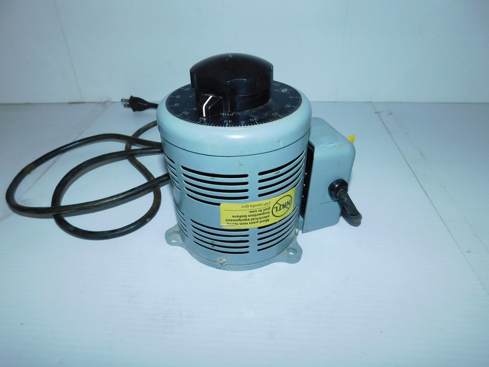 SUPERIOR ELECTRIC CO POWERSTAT VARIABLE AUTOTRANSFORMER TYPE 116 (HQL14)