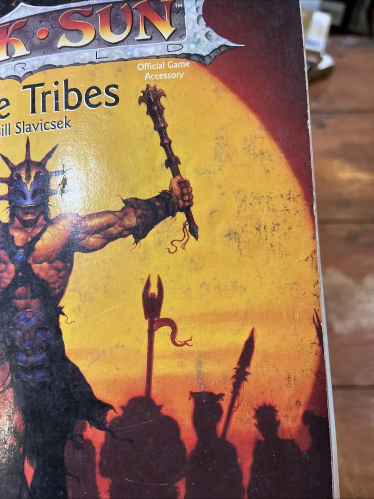 Advanced Dungeons and Dragons Second Edition: Dark Sun - Slave Tribes Book.