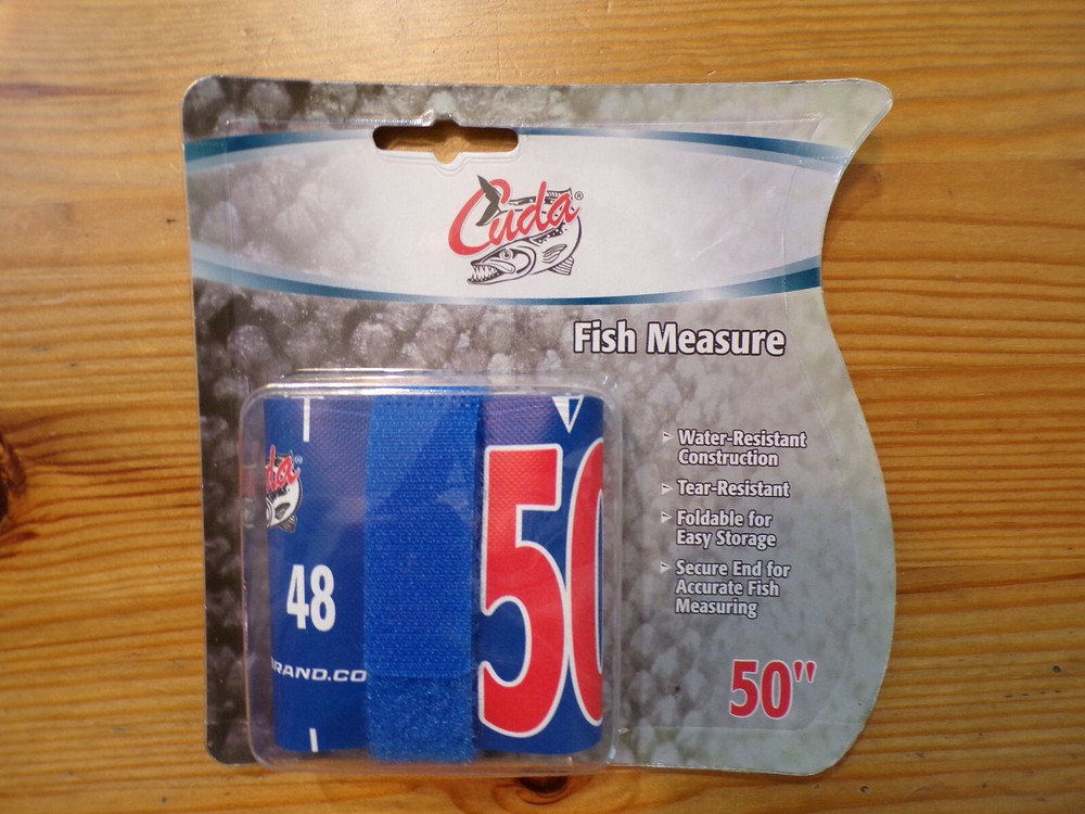 Cuda Fish Measure 50" Folding Tear Resistant 18134