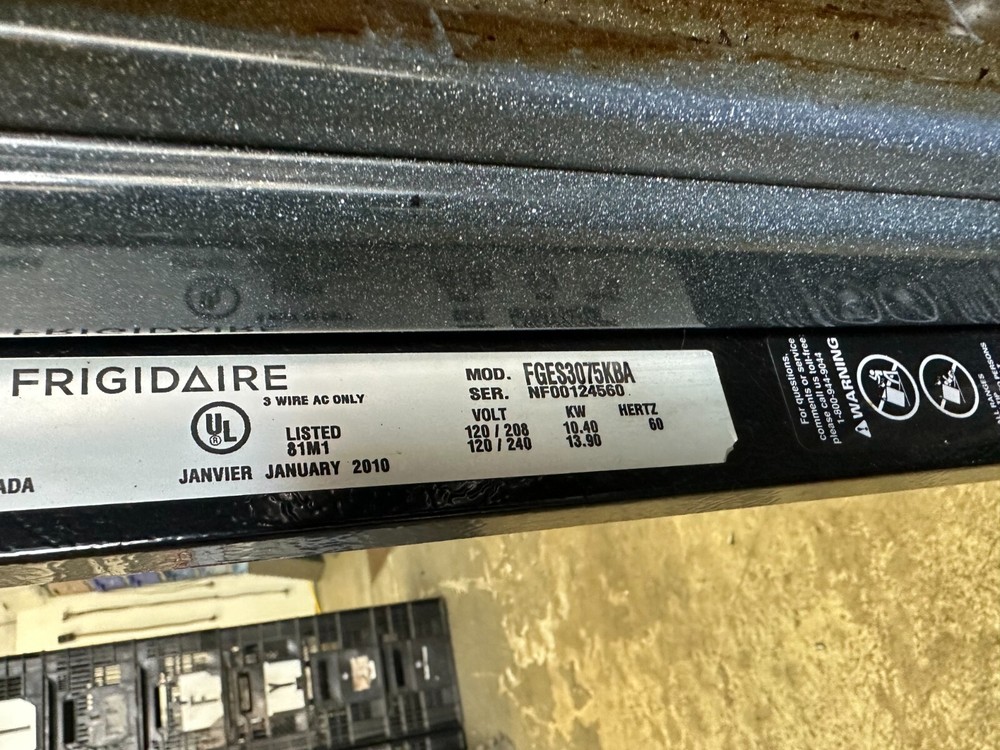 Genuine FRIGIDAIRE Range Oven User Interface # 316442061