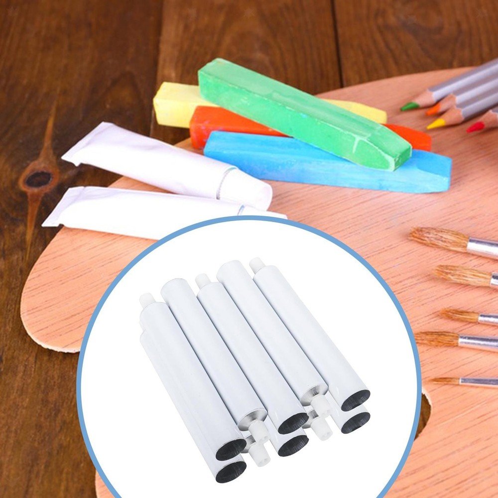 10 Pieces Empty Paint Tubes Empty Toothpaste Tubes Container Jars Bottle Packing