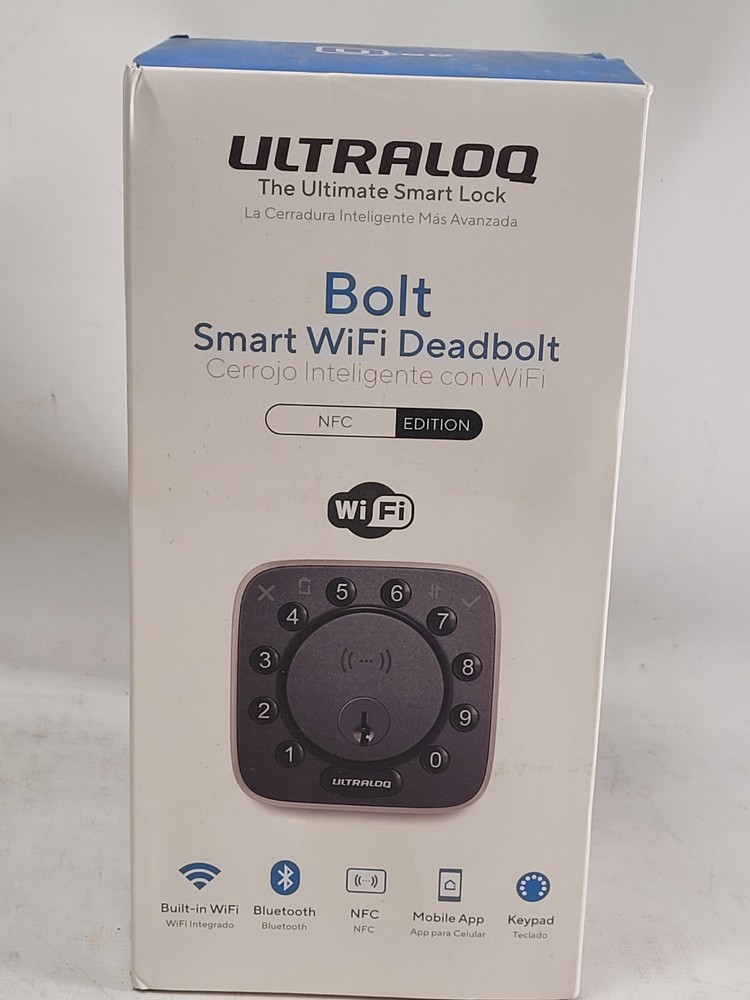Ultraloq Bolt  Smart Lock NFC bolt-n-w-nk