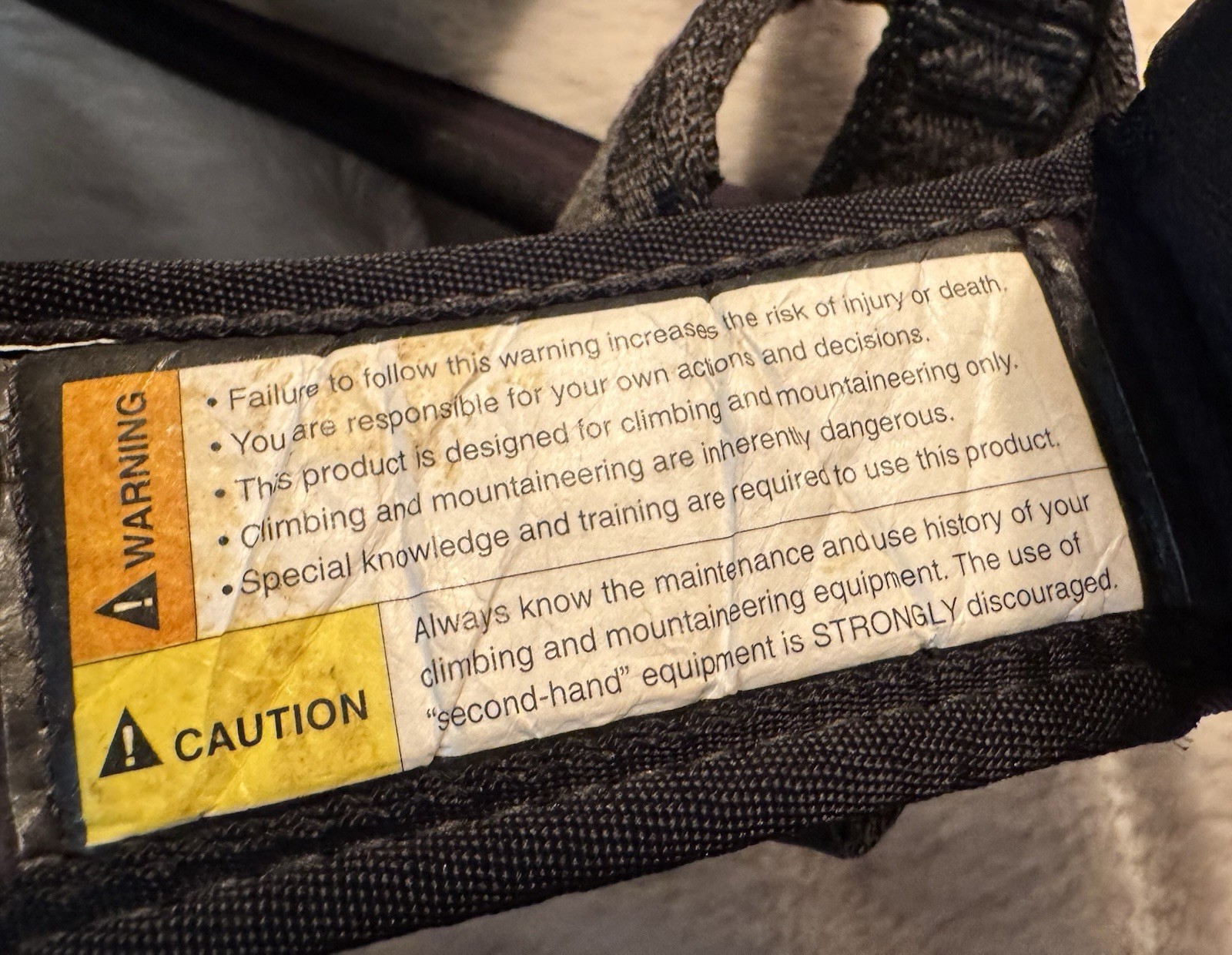 REI® Vintage 90’s Mountain Rock Climbing Harness - Women's Small Teal Purple