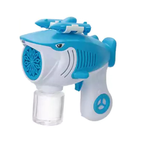 puka Blue Shark Bubble Gun