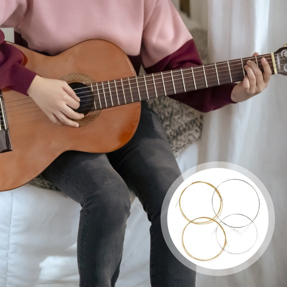 4pcs Banjo Mandolin Strings Acoustic Guitar Strings Electric